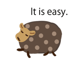 Slow sheep sticker #2660177