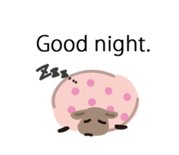 Slow sheep sticker #2660192