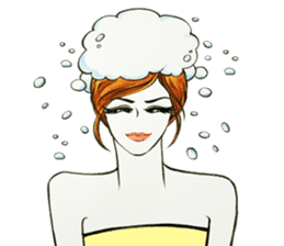 flirty xoxo girl sticker #2660303