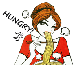 flirty xoxo girl sticker #2660313