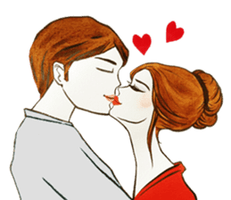 flirty xoxo girl sticker #2660314