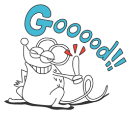 Rat & Frog sticker #2660679