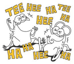 Rat & Frog sticker #2660704