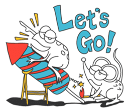 Rat & Frog sticker #2660705