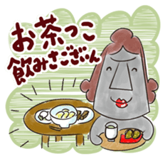 Moai Family sticker #2661097