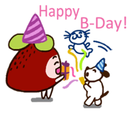 Berrychan with Funny Dog & Handsome Seal sticker #2661307