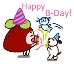 Berrychan with Funny Dog & Handsome Seal sticker #2661307