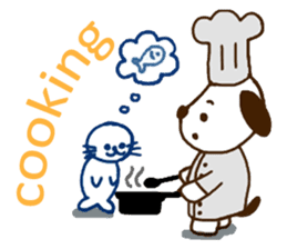 Berrychan with Funny Dog & Handsome Seal sticker #2661309