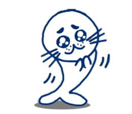 Berrychan with Funny Dog & Handsome Seal sticker #2661313