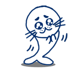 Berrychan with Funny Dog & Handsome Seal sticker #2661313