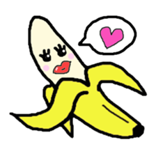 Lovely vegetables and fruits sticker #2661561