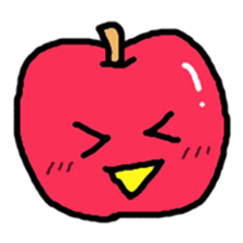 Lovely vegetables and fruits sticker #2661562