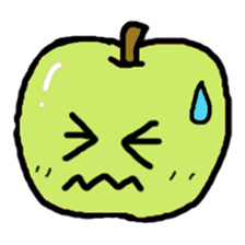 Lovely vegetables and fruits sticker #2661563