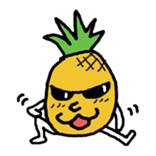 Lovely vegetables and fruits sticker #2661569