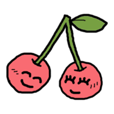 Lovely vegetables and fruits sticker #2661572