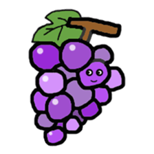 Lovely vegetables and fruits sticker #2661574