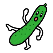 Lovely vegetables and fruits sticker #2661578