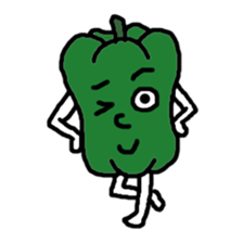 Lovely vegetables and fruits sticker #2661579