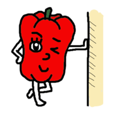 Lovely vegetables and fruits sticker #2661581