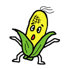 Lovely vegetables and fruits sticker #2661584