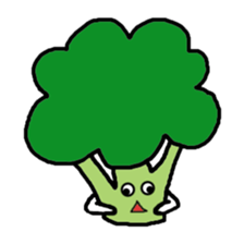 Lovely vegetables and fruits sticker #2661589