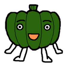 Lovely vegetables and fruits sticker #2661593