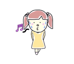 Graffiti Mii-chan sticker #2662170