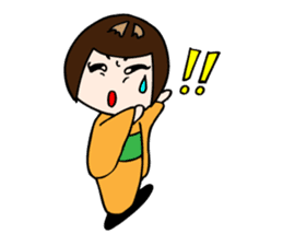 Kokeshi Princess sticker #2662265