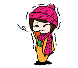 Kokeshi Princess sticker #2662271