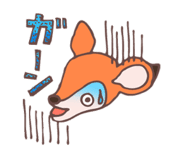 bambi&tora sticker #2662294