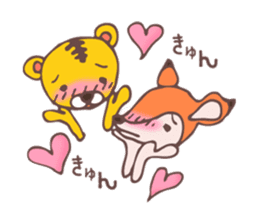 bambi&tora sticker #2662307