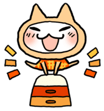 Kotatsu Cat 3 Enjoy! sticker #2662532