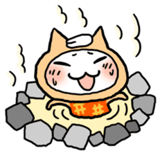 Kotatsu Cat 3 Enjoy! sticker #2662544