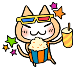 Kotatsu Cat 3 Enjoy! sticker #2662545