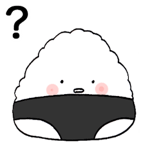 panties rice ball sticker #2662587