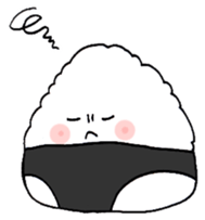 panties rice ball sticker #2662591