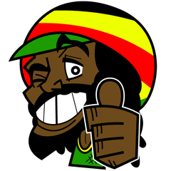 Reggae Sticker