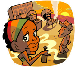 Reggae Sticker sticker #2662762