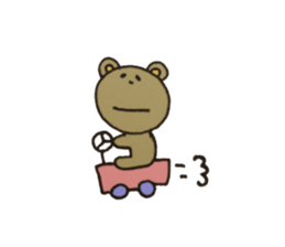 Daily life of lovely bear 2 sticker #2662774