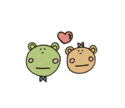 Daily life of lovely bear 2 sticker #2662792