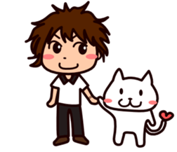 Den-nyanko and you sticker #2663310