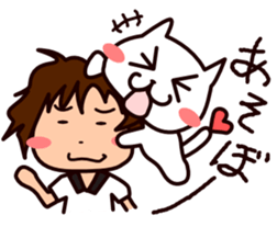 Den-nyanko and you sticker #2663311