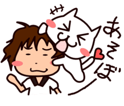 Den-nyanko and you sticker #2663311