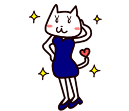 Den-nyanko and you sticker #2663320