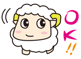 Friendly Sheep sticker #2663773