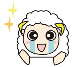 Friendly Sheep sticker #2663775