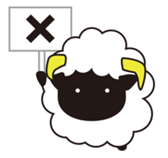 Friendly Sheep sticker #2663782
