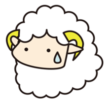 Friendly Sheep sticker #2663783