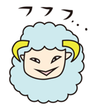 Friendly Sheep sticker #2663786