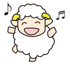 Friendly Sheep sticker #2663790